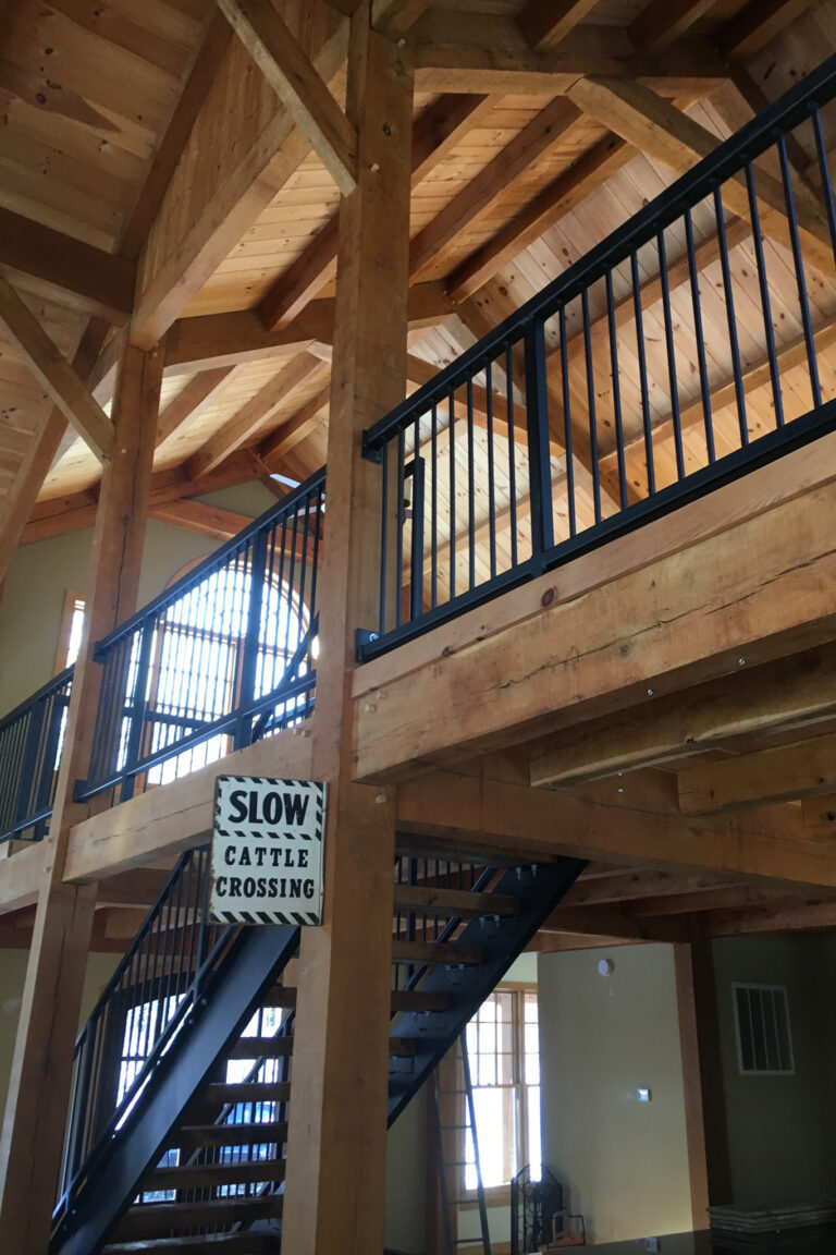 residential steel stairs and railing in Bethlehem PA