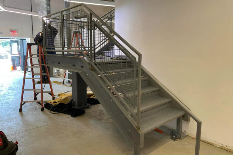steel stair fabrication, installation and repair allentown pa
